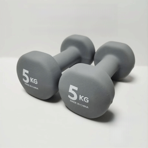 NOONOR 2pcs 1/2/3/4/5kg Gym Dumbbells Anti Rolling Flat Head Weight Training Workout Tool Eco-friendly Exercise Equipment Yoga Dumbbell Women Men