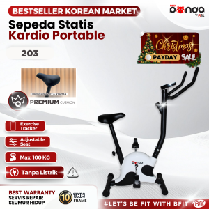Sepeda Statis REDPANDA 203B Exercise Bike Sepeda Olahraga Cardio Murah Portable Alat Fitness Gym