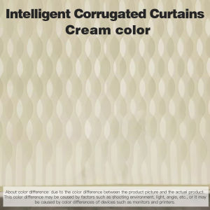 Customized Smart Corrugated Curtains Blackout Fantasy Snowflake Curtains Living Room Shade Blinds