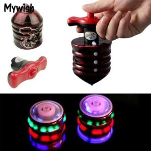 Mainan Gasing Flashing Top Musik dan Lampu BY48