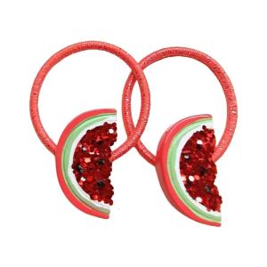 Sweet Watermelon Hairpin for Photo Studio Halloween Eye-catching Props for Halloween Party Daily Wear Headpiece