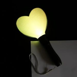 MUMU Hình ngôi sao trái tim Lightstick Kpop Que phát sáng Đổi màu Gậy cổ vũ buổi hòa nhạc Chế độ nhấp nháy Đèn LED cầm tay dành cho Lễ hội Âm nhạc