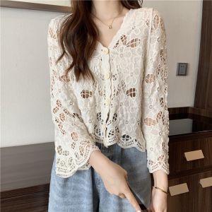 Áo Khoác Ren Cardigan Đi Biển Cực Đẹp