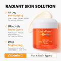 JellyPrim Vitamin C Whitening Face Cream Fading Melasma Dark Spots Acne Marks Moisturiser Non-Greasy Niacinamide Brightening Anti Aging Moisturizing Creams Beauty Skincare 45g. 