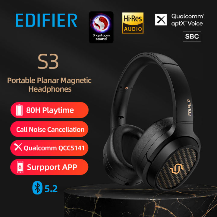 EDIFIER STAX SPIRIT S3 với công nghệ loa từ tính phẳng Bluetooth Tai ...