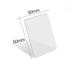 Polocat 10pcs Waterproof Double Sided Adhesive Tape Transparent Glue Stickers Suitable for Home Decoration Bathroom Photo Fixed Wall Hanging