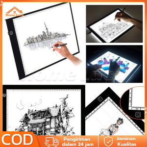 Tablet Gambar Papan Jiplak Ultra Tipis Portabel Papan Fotokopi Lampu LED Animasi Seniman Lukisan Berlian DIY kotak Tracer Akrilik 5V A3 A4Stensil Meja Seni Ukuran/ LED Drawing Tracing Board Stensil Board Papan Jiplak Gambar LED Anak