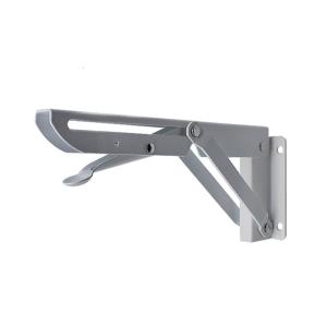 1 Pair Sturdy Folding Shelf Brackets Heavy Duty Metal Triangular Table for Bench Folding Shelf Bracket 20In/18In/14In/