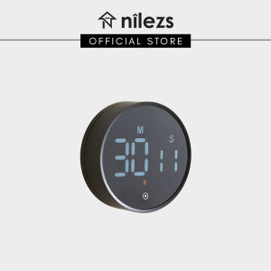 Black Magnetic LED Digital Electronic Kitchen Timer for Kitchen Studying Countdown Timer Stopwatch