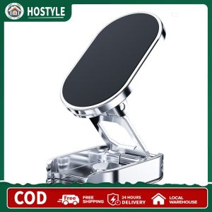Magnetic Folding Mobile Phone Stand 720 Rotatable Car Phone Holder Smartphone Mobile Stand Auto Accessories