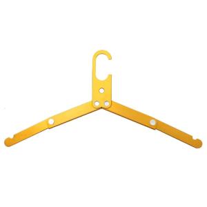 Portable Coat Hanger Clothes Hanger Aluminum-Alloy Multi-functional Folding Hanger Outdoors Travel Hangers for Clothes