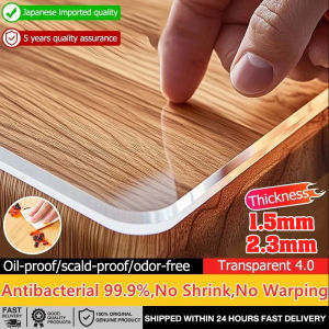 【Full refund if not satisfied 】2.5mm thickness pvc table cloth transparent table cover clear table cloth waterproof plastic table cover pvc table mat transparent table mat table protector mat transparent table cloth