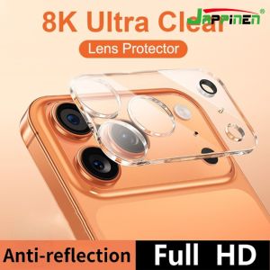 360° Full Protection Camera Lens Tempered Glass for IPhone 17 Pro Max 17 Air 16 16e 11 12 Mini 13 14 Plus 15 Pro Max Screen Protector Film
