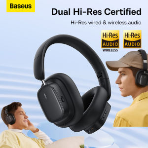 Baseus H1i Bluetooth Headphones ANC Bluetooth 5.3 Headsets Wireless Headphones 38db Active Noise Cancellation 100h Battery
