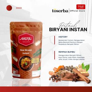 [PROMO] Ahliyah - Nasi Biryani Instan Komplit Paket Lengkap Bumbu Rempah & Beras Basmati Premium