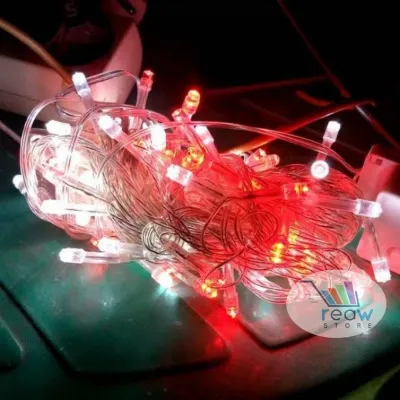 Lampu Tumblr / Lampu Hias LED 10 Meter Merah Putih HUT RI 17 AGUSTUS Dirgahayu Republik Indonesia