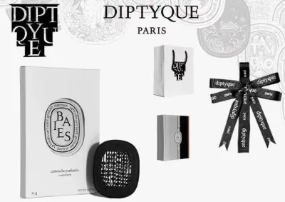Diptyque Baies (Berries) - Car diffuser Set