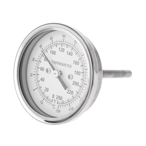 Celsius Roast Duck Roast Chicken Oven Bimetal Thermometer Oven Thermometer Water Distilling Temperature Gauge 1/2 NPT
