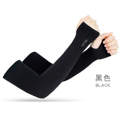 《SG STOCK》Ice silk Breathable sunscreen sleeve gloves outdoor riding driving arm Cool and insulated Stretch fabric