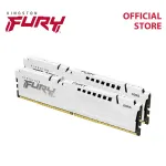 Kingston Fury Beast DDR5 32GB/64GB Kit of 2 16Gbit DRAM AMD EXPO Gaming Desktop Memory White