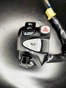 N max ปะกับสวิทช์แฮนด์ข้างซ้าย มีไฟผ่าหมาก มีไฟpass ปลั๊กเสียบตรงรุ่น ไม่ตัดสาย พร้อมรีเลย์ปรับจังหวะได้