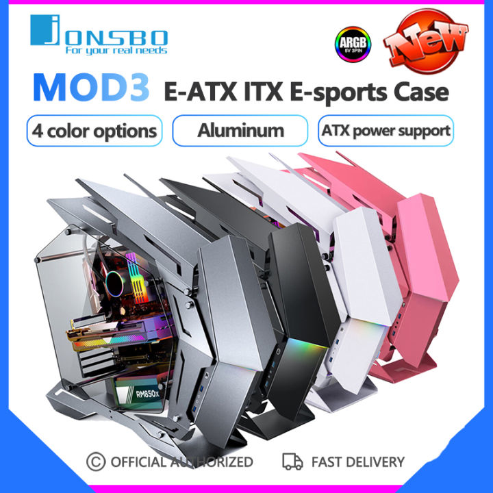 Jonsbo Mod E Atx E Sports Case Atx Matx Itx All Aluminum Game Chassis