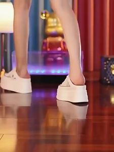 Thick-Soled Slippers For Petite Women 8Cm Height Increase Platform Closed-Toe Thin Wedge Heel 2026 Spring Slippers
