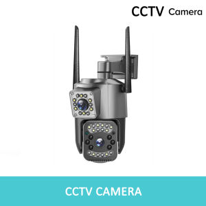 Buy 1 Take 1 SAMSUNG Dual Lens CCTV Camera Wifi Connect 360 With Audio and Speaker Mini IP Security Camera Outdoor HD Wireless Auto Tracking Night Vision Waterproof Alarm Surveillance