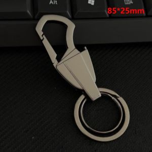 OKL9 Fashion Outdoor Key Carabiner Clip Portable Zinc Alloy Car Male Keychains with Double Key Rings Camping Hiking Backpack Buckle Climbing Travel Tool