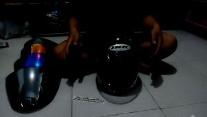 VISOR INK DYNAMIC IRIDIUM BLUE RED GOLD SILVER TANPA GANTI RACHET /DUDUKAN KACA