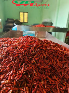 Ớt Trái Không Cuống Chỉ Thiên Khô (Dried Chili Pepper) Việt Hiệp