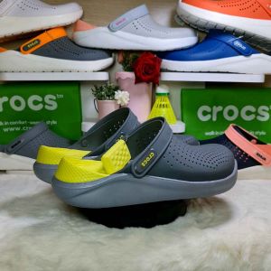 Crocs LiteRide Clog Size M4---M11 รองเท้าครอส์ รองเท้าหัวโต รองเท้าแตะ [สีมาใหม่ 35สี] สำหรับผู้หญิ่งและผู้ชาย