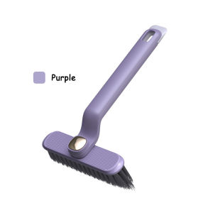 *Ready Stock*Three-in-one Floor Crack Brush Household Wall Corner Gap Brush Multifunctional Bathroom And Toilet Tile No Dead Angle Floor Brush Cleaning Artifact