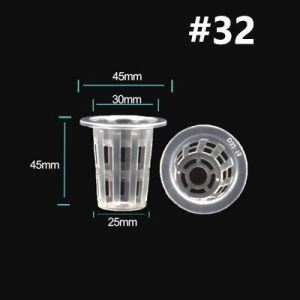 10PCS Hydroponic Colonization Mesh Pot Net Cup Basket Hydroponic Aeroponic Planting Grow Clone Nursery Plant Soilless