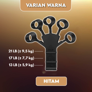 Finger Trainer Grip 6 Level Hand Grip Strengthener Exerciser Latihan Otot Tangan