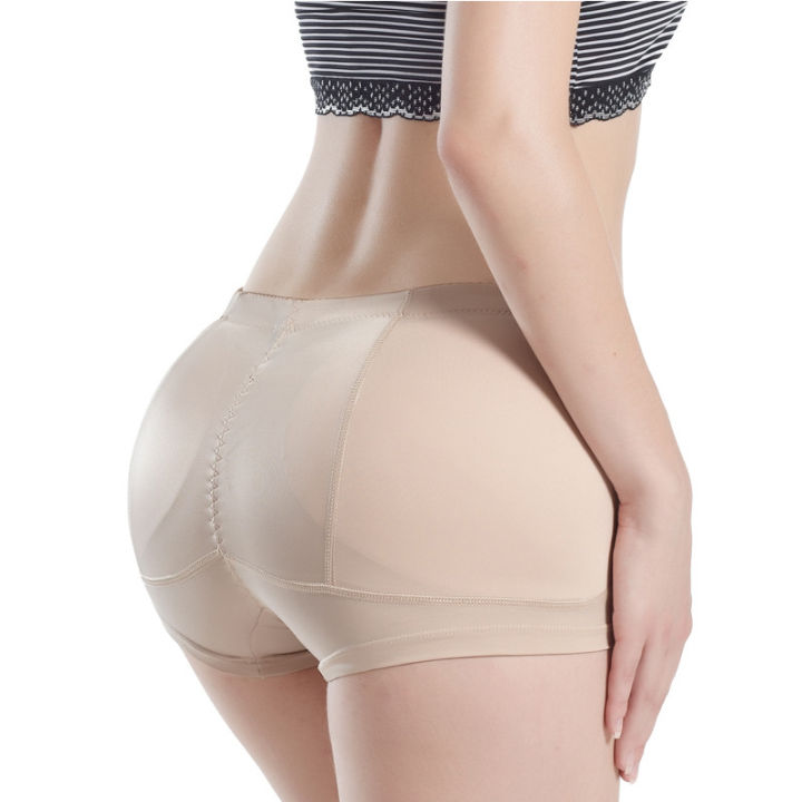 Wuhanwen Female Hip Booster Plus Size Fake Ass Womens Underwear Lift Hip Butt Lifter Booty 2977