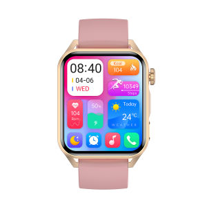 HK28 Smart Watch 1.78inch Amoled Men Women Smartwatch AI Voice Assistant Heart Rate Health Monitor Sports Wristwatch
