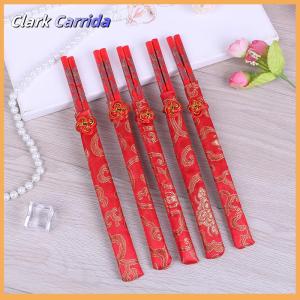 [Clark Carrida] Đũa Đỏ Túi đựng bằng gỗ Trung Quốc đồ dùng ăn uống thanh đựng thức ăn nhà bếp