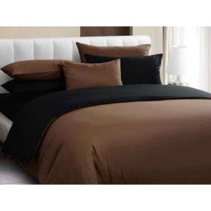 Bedcover set katun Halus Polos 90x200 100x200 120x200 140x200 160x200 200x200