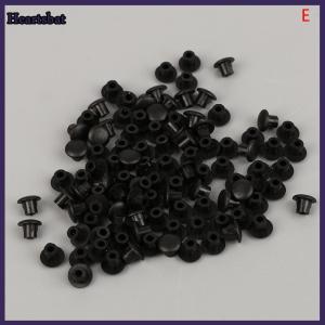 [Heartsbat] 100pcs 5mm đồ nội thất lỗ bao gồm trang trí nội thất nhựa vít nắp tủ khoan lỗ bụi cắm Grommet phần cứng thực tế phù hợp