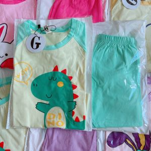 [Hoàn Tiền 6%] Lyvyshop - (Hàng đẹp) Bộ dài phối tay siêu dễ thương cho bé trai bé gái 09-26kg (giá 01 bộ)