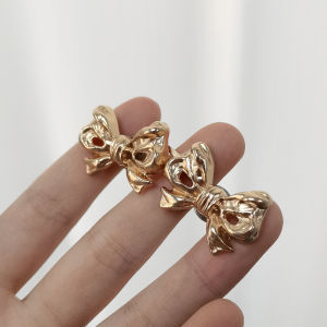 🔥Low Price🔥2Pcs Detachable Bowknot Button Adjuster for Pants Skirt Jeans Metal Bow Waist Tightener Adjustable Waist Buckle No Sewing Required