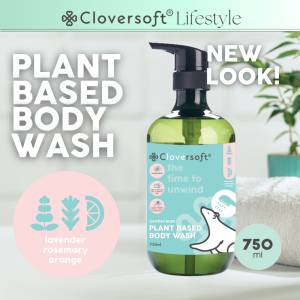[Cloversoft Official] Plant-Based Organic Body Wash [750ml]