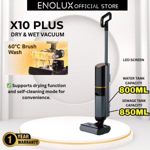 X10 Plus Cordless Vacuum Mop | Wet Dry Self-Cleaning Hot Air Dry LED Voice 32KPa Suction Long Battery Kids Home