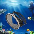 HD Waterproof Tempered Glass Stainless Diving Goggles Fisherman Swimming Goggles. 