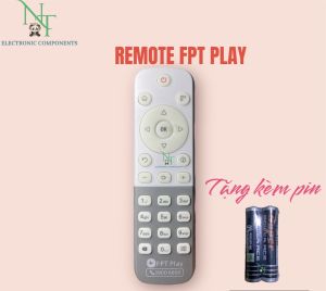 Remote điều khiển FPT Play Box FX6-2ND màu trắng . Đồ bấm FPT box  Tặng kèm pin sử dụng