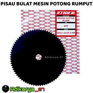 Pisau Bulat Mesin Potong Rumput Tebeng Padi Pisau Mesin Pemotong Rumput Bulat Pisau Mesin Rumput TIGER