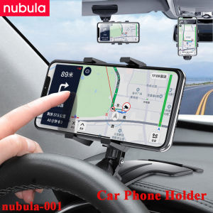 NUBULA Car Phone Holder Stand 360 Degree Rotation Car Mounts Bracket Gadget For Dashboard Rearview Mirror Multifunctional AR Navigation