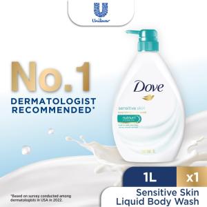 Dove Sensitive Skin Nourishing Body Wash 1L