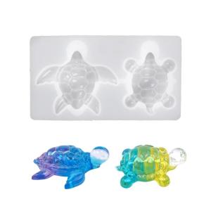 Turtles Shape Silicone Mold Crafting Accessories Moulds Silicone Texture for Resin Creations and Unique Gift Making Ideas